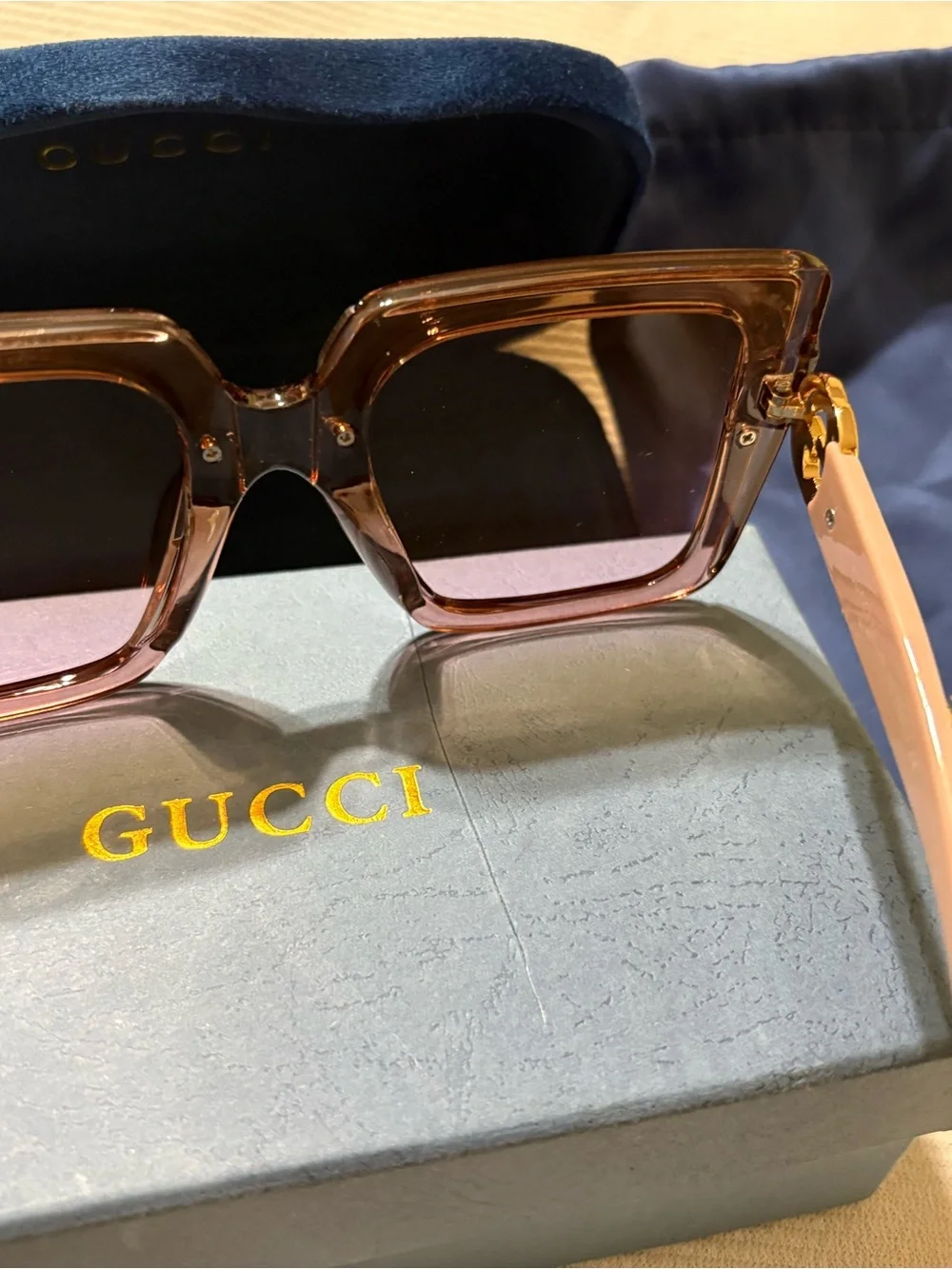 Gucci square frame